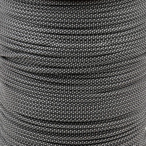 Black With Silver Diamonds - 550 Paracord 3 Black With Silver Diamonds - 550 Paracord