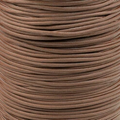 Chocolate Brown With Cream Stripes - 550 Paracord