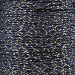 Midnight Blue With Gold Metallic X 550 Paracord (7-Strand) - Spools -Home-Tools Sale 1000XPAR MDNTBLGMX 2 1k min 39913.1686069551