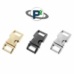 Alloy 1/2 Inch Side Release Buckles - Multiple Colors