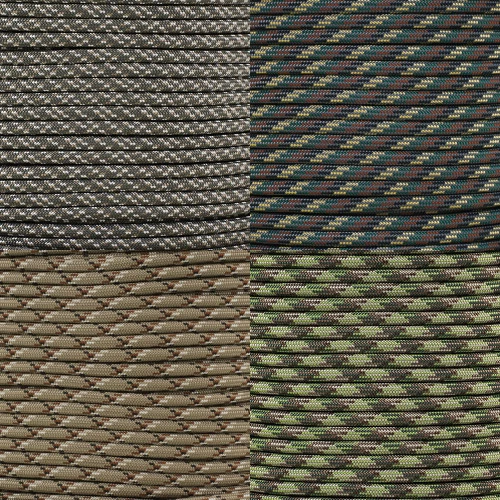 1/4 Inch Para-Max Paracord - Camo Colors 3 1/4 Inch Para-Max Paracord - Camo Colors