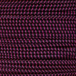 Black With Neon Pink X 1/8 Inch Shock Cord - Spools