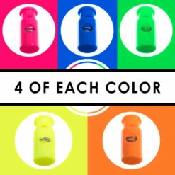 Neon Hole Top Cord Locks - 20 Pack