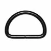 Black Metal D Rings - Multiple Sizes -Home-Tools Sale 20XPAR 1DRINGMTL BLK min1 15034.1600176592