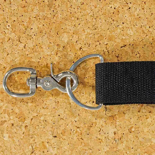 Silver Flat Metal D-Ring - 2 Inch 5 Silver Flat Metal D-Ring - 2 Inch - Image 3