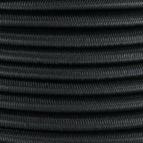 Black - 3/8 Inch Shock Cord 3 Black - 3/8 Inch Shock Cord