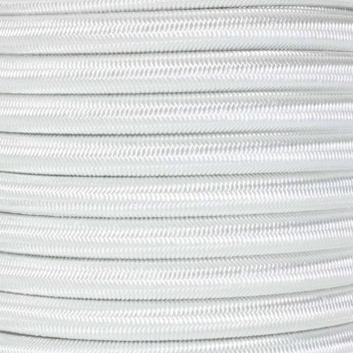 White - 3/8 Inch Shock Cord 3 White - 3/8 Inch Shock Cord