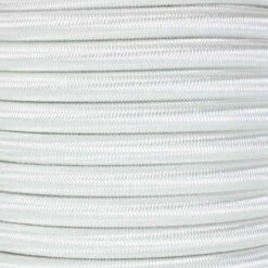 3/8 Inch Shock Cord 100 Foot Spool - White