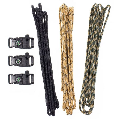 Platinum 850 Paracord Kit (Paracord & Buckles) 3 Platinum 850 Paracord Kit (Paracord & Buckles)