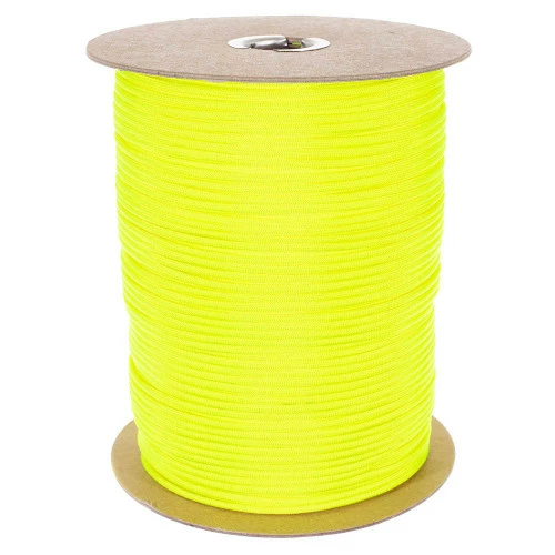 550 Paracord Spools - Neon Yellow 3 550 Paracord Spools - Neon Yellow