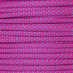 Neon Pink & Carolina Blue Diamonds - 550 Paracord