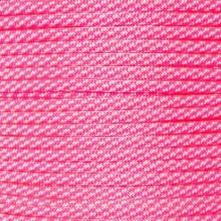 Neon Pink Candy Cane - 550 Paracord