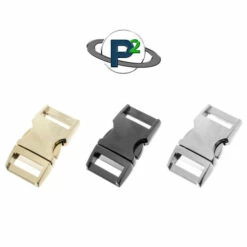 Alloy 5/8 Inch Side Release Buckles - Multiple Colors