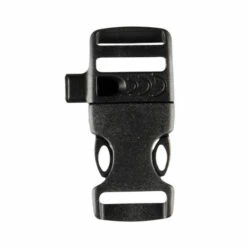 5/8 Inch Whistle Buckle - Black