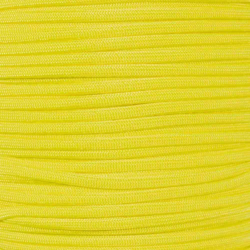 Neon Yellow 850 Paracord - Spools 3 Neon Yellow 850 Paracord - Spools