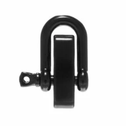 Adjustable 3/8" D Shackle - Black