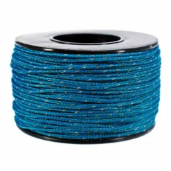 Blue Micro Cord With Reflective Tracers - 125 Feet