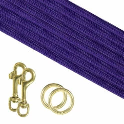 Paracord Leash Kit - Acid Purple