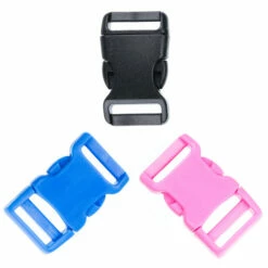 3/4 Inch Side Release Contoured Buckle
