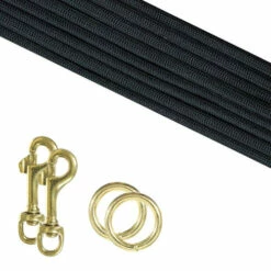 Paracord Leash Kit - Black