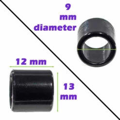 1/4 Inch Shock Cord End Hook 7 1/4 Inch Shock Cord End Hook -Home-Tools Sale CEH 14SCWEBLOOP BLK SIZE 2 002 16249.1557850057