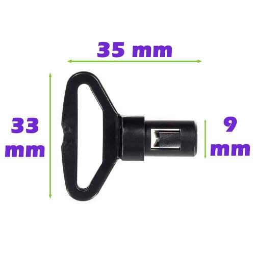 1/4 Inch Shock Cord End Hook 4 1/4 Inch Shock Cord End Hook - Image 2