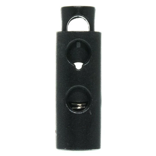 Double Hole Barrel Style Cord Lock 3 Double Hole Barrel Style Cord Lock