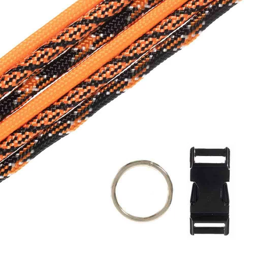 Paracord Dog Collar Kit - Halloween Theme 4 Paracord Dog Collar Kit - Halloween Theme - Image 2