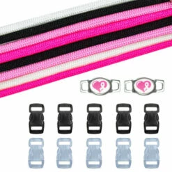 Breast Cancer Awareness Paracord Crafting Kit #2