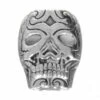 Flat Swirl Skull Bead - Silver 1 Flat Swirl Skull Bead - Silver -Home-Tools Sale FLTSWRLSKULL SLVR 98072.1510673049
