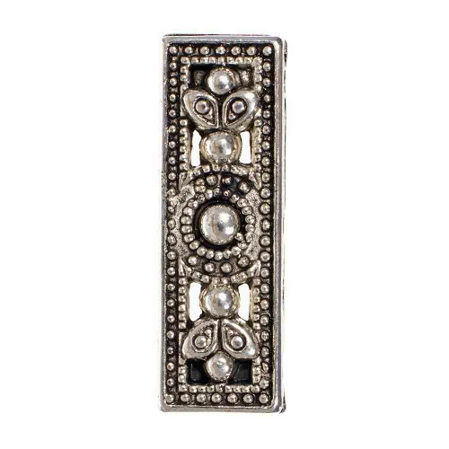 Antique Silver Flower Bead 3 Antique Silver Flower Bead