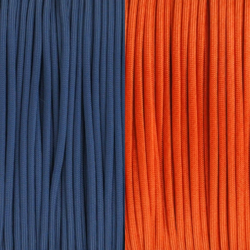 Illinois College Colors Paracord Kit 3 Illinois College Colors Paracord Kit