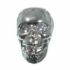 Jaw Dropper Skull With Rhinestones - Silver -Home-Tools Sale JAWDROPPERSKULL SLVR 02605.1510673054