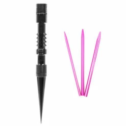 Knotter's Tool - Black W/ Pink Needles