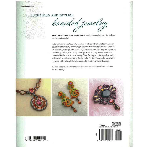 Jewelry Making Book - Sensational Soutache 4 Jewelry Making Book - Sensational Soutache - Image 2