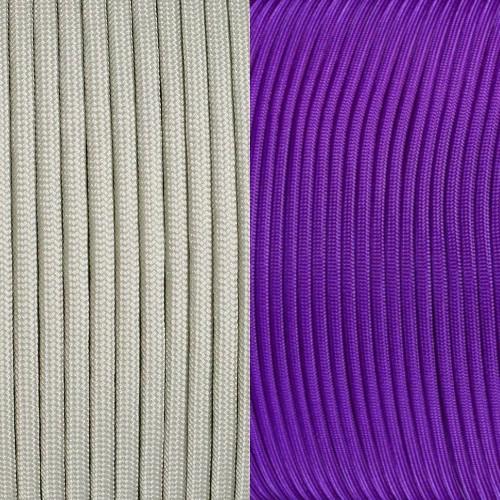 Kansas State College Colors Paracord Kit 3 Kansas State College Colors Paracord Kit