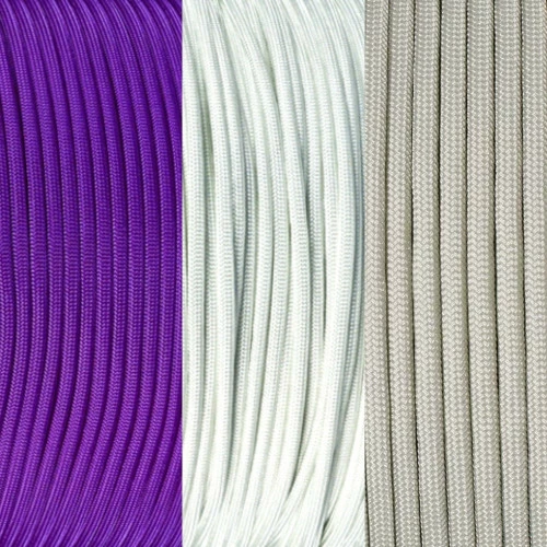 TCU College Colors Paracord Kit 3 TCU College Colors Paracord Kit