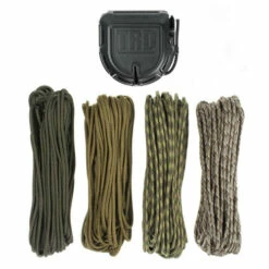 Tactical Rope Dispensor With 200' Of Paracord - Military