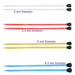 10 Inch Acrylic Knitting Needle Set - 8 Piece -Home-Tools Sale KNITNDL10IN 8PCS SIZE 002 83352.1554993561