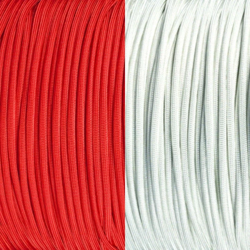 NC State College Colors Paracord Kit 3 NC State College Colors Paracord Kit