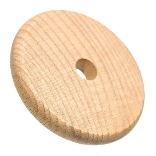 Wood Bead Disc - 3 Inch 3 Wood Bead Disc - 3 Inch