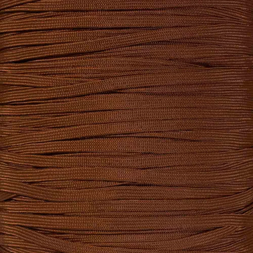 Chocolate Brown 650 Coreless Paracord - Spools 3 Chocolate Brown 650 Coreless Paracord - Spools