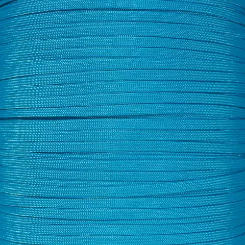 Neon Turquoise - 650 Coreless Paracord 3 Neon Turquoise - 650 Coreless Paracord