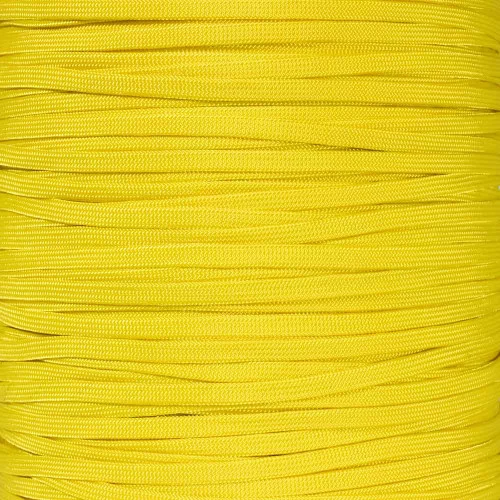 Yellow 650 Coreless Paracord - Spools 3 Yellow 650 Coreless Paracord - Spools