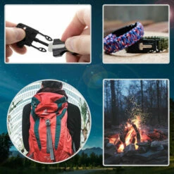 Paracord Planet 3/4" Whistle Buckle W/ Flint Rod 7 Paracord Planet 3/4" Whistle Buckle W/ Flint Rod -Home-Tools Sale P2BUC 34 WHS BLK 1 min 001 03293.1534191281