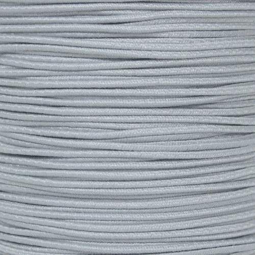 Silver Gray 1/16 Inch Elastic Cord - 1300 Foot Spool 3 Silver Gray 1/16 Inch Elastic Cord - 1300 Foot Spool