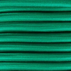 1/2 Inch Shock Cord Spools - Kelly Green - 100 Feet