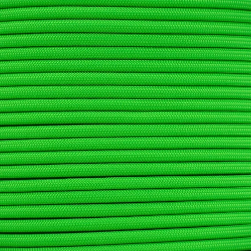 1/4 Inch Para-Max Cord 500 Ft Spool - Neon Green 3 1/4 Inch Para-Max Cord 500 Ft Spool - Neon Green