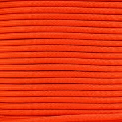 1/4 Inch Para-Max Cord 500 Ft Spool - Neon Orange