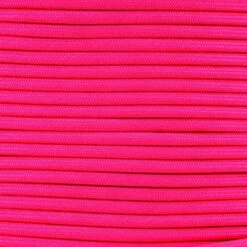 1/4 Inch Para-Max Cord 500 Ft Spool - Neon Pink